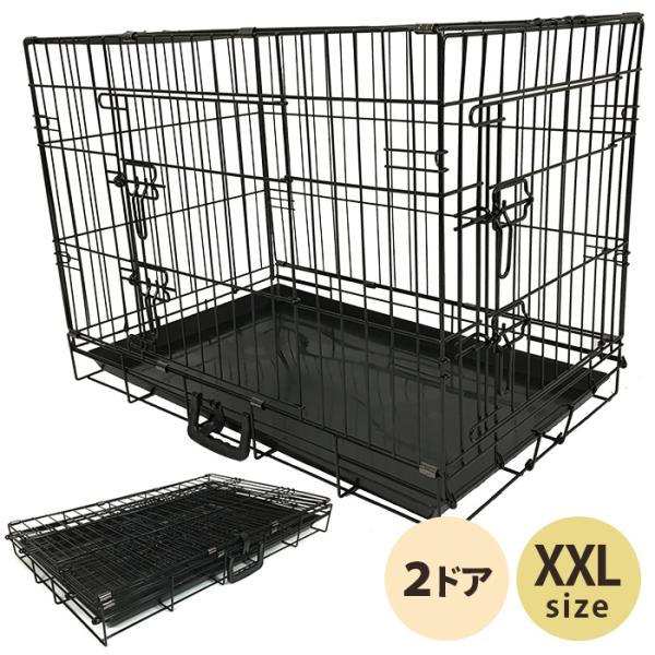 ペットケージ 折りたたみ 大型犬用 XXLサイズ ペットゲージ 犬 ケージ 小屋 ###ペットケージ...