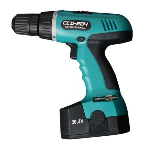 電動ドライバー 20.4V 96点セット 充電式 コードレス 電動ドリル DIY###充電ドリルCD-204緑###