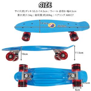 スケートボード スケボー デッキ ミニクルーザ...の詳細画像5