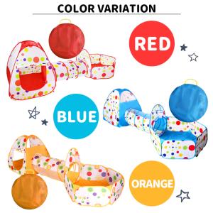 子供テント キッズテント トンネル ボールハウ...の詳細画像4