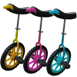 一輪車 子供用 16インチ スポーツ 運動 玩具 エクササイズ キッズ ユニサイクル 誕生日 プレゼント おしゃれ かわいい 一輪車16c X 一撃shop 通販 Paypayモール