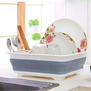 水切り ラック 折りたたみ シリコン 水切りバスケット