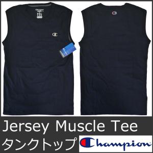 チャンピオン タンクトップ メンズ Tシャツ 青ネイビー USA Mens CHAMPION tank top T2231 5018｜ai-na