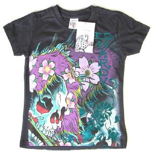 Ed Hardy（エド・ハーディー） Tシャツ 男の子 女の子 2-7才 半袖