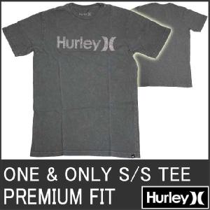 ハーレー Tシャツ メンズ 半袖 黒 ブラック ロゴ擦れ One & Only Washed Short Sleeve MTS0008620 00C Hurley 5065｜ai-na