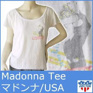 ジャンクフード Tシャツ レディース Madonna ジャンク フード アメコミ JUNKFOOD マドンナ 1022｜ai-na