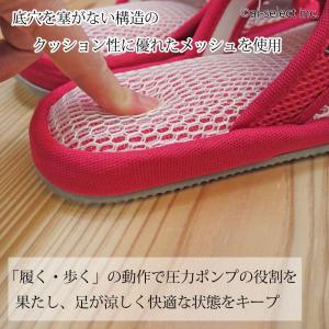 スリッパ エアパスインソール 前開き 洗濯機で...の詳細画像1