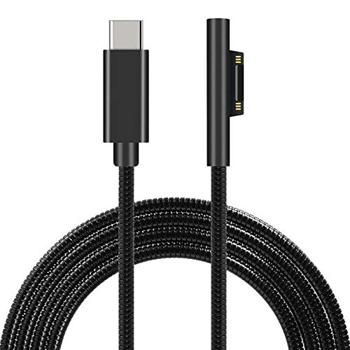 Sisyphy USB Type C to Surface Pro PD急速充電ケーブル「金属表面 ...