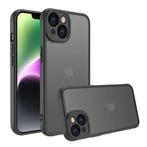 iPhone 14 ケース iphone 14ケース iphone14 ケース スマホカバー 耐衝撃 指紋防止 滑り止め マット半透明 黄ばみな