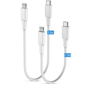 ライトニングケーブル USB-C 短い [15c...の商品画像