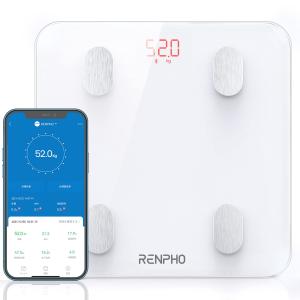 RENPHO レンフォ 体重計 体組成計 体脂肪計 高精度 スマホ連動 専用アプリ 健康管理 データ自動グラフ化 目標設定機能 体重/体脂肪率/｜ai-shops