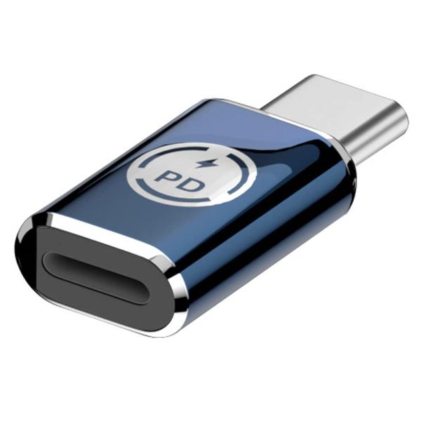 Lightning &amp; USB Type C 変換アダプタ PD急速充電アダプター 27W 対応 ラ...
