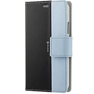 SoftBank SELECTION RILEGA Bicolor Leather Flip for iPhone XS / X　SB-IA17-FPBI/BK  未使用、外箱に多少汚れあり、中身は新品です。｜ai-u