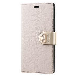 SoftBank SELECTION RILEGA Charm Leather Flip for iPhone XS / X ベージュ SB-IA17-FPCM/BE  未使用、外箱に多少汚れあり、中身は新品です。｜ai-u