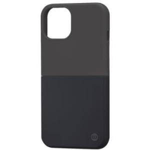 Campino カンピーノ OLE stand II for iPhone 13 / スタンド機能 耐衝撃 抗菌 CP-I005-CBSD/RB チャコールグレイ/ランプブラック SK