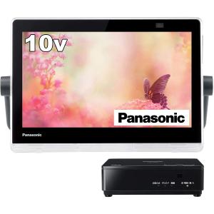 パナソニック 10V型 ポータブル液晶テレビ UN-10CN10-K プライベートビエラ 防水 ブラック