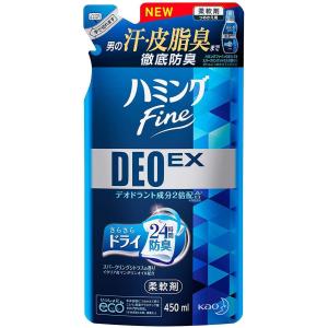 ハミング 柔軟剤 DEOEX スパークリングシトラスの香り 詰替え用 450ml｜ai-yshop