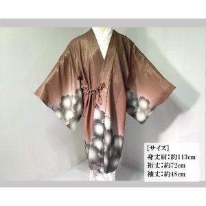 中古品　正絹　コート　夏物　塵除けコート　レース　ロングコート　道中着　23230　t｜ai888style