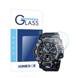 【3枚入り】 Mihence Compatible with Casio G-SHOCK PRW-30 保護フィルム 9H ガラス保護フィルム 対応の商品画像