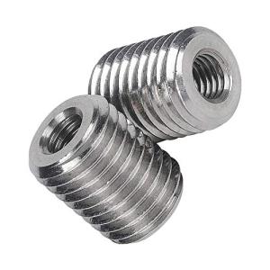 Xiedeai 5 Pcs ステンレス ファスナー 内部 外部 歯 スチール ナット スレッド 変換 ネジ スレッドシース M4-M16