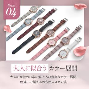 レディース腕時計 ガラス アナログ ウォッチ ...の詳細画像5