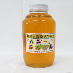 純国産 純粋 軽井沢高原はちみつ ハニーぶんぶん1.2Kg 非加熱