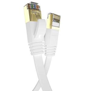 Postta LANケーブル CAT8 40Gbps/2000MHz伝送帯域 イーサネットケーブル カテゴリー8