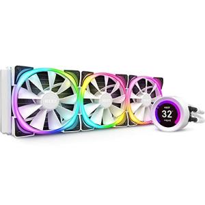 NZXT KRAKEN Z73 ホワイト 簡易水冷CPUクーラー 液晶モニタ搭載 RGB