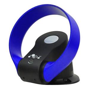 life_mart 羽根なし サーキュレーター 扇風機 壁掛け 首振り 風量調節 タイマー リモコン付き 羽根無し 羽無し 卓上