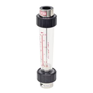 東京計装 ACシリーズアクリル管式フローメータ  水用 4〜40L/min Rc20A SUS316