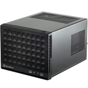 SILVERSTONE SST-SG13B Mini-ITXケース Sugoシリーズ Mesh