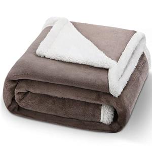 チチロバ 毛布 ハーフケット ブランケット ひざ掛け 厚手 冬用 フランネル ボア 静電気防止