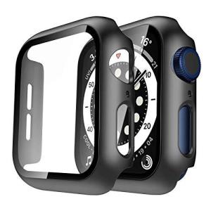 Tauri タウリ 2 パックハードケース Apple Watch SE シリーズ 6 5 4 44mm 対応 9H 強化ガラススの商品画像