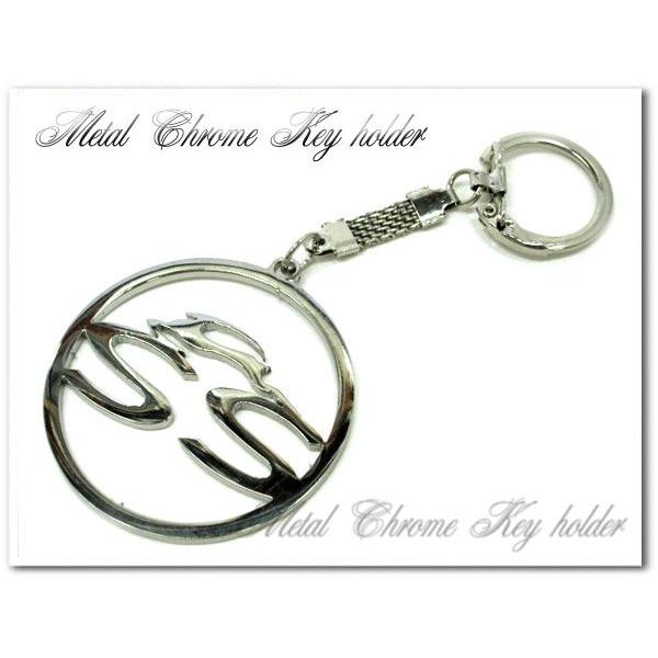 メタル クローム キーホルダー chevrolet impala SS シボレー インパラ ロゴ キ...