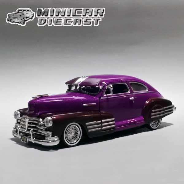 1/24 箱入り ミニカー 1948 CHEVY AEROSEDAN FLEETLINE GET L...