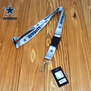 カウボーイズ ネックストラップ ネックピース LA NFL DALLAS COWBOYS ロサンゼルス ダラス スマホストラップ 定期 パスケース アメフトアメリカンフットボール｜aicamu