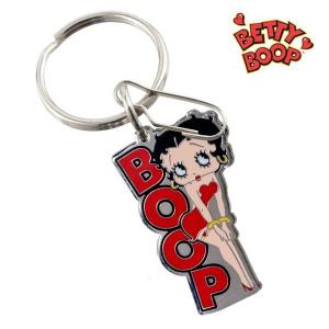 ベティ ブープ BETTY BOOP フック付き キーリング BETTYBOOP ベティブープ かわいい キャラクター キーホルダー キーチェーン ベティちゃん アメリカ 雑貨｜aicamu