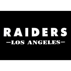 ステッカー RAIDERS LOS ANGELES 全2色 ホワイト ブラック 車 バイク デカール シール 転写 カッティングステッカー NFL レイダース ロサンゼルス アメリカ 雑貨｜aicamu