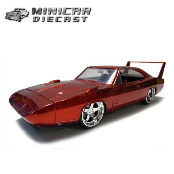 1/24 ワイルドスピード 箱入り 1969 DODGE CHARGER Daytona キャンディ...