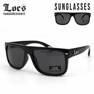 ローク サングラス メンズ Locs 24 ブラック 黒 ロークサングラス