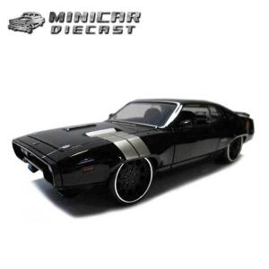 1/24 ワイルドスピード 箱入り ミニカー DOM'S PLYMOUTH GTX ブラック プリムス 黒 ドムモデル アメ車 FAST&amp;FURIOUS WILD SPEED ワイルド・スピード