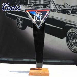 USED品 ビアサーバーノブ Budweiser 約10.8cm シフトノブ レッド