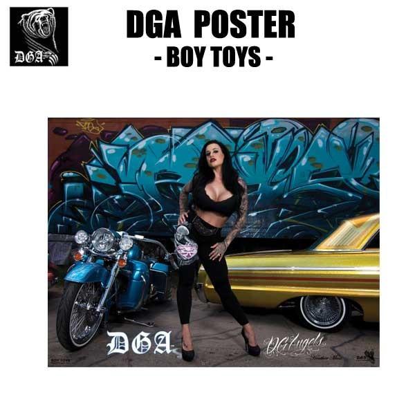 DGA ポスター Boy Toys DavidGonzalesArt アメ車 アートポスター チカー...