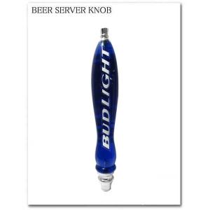 新品 ビアサーバーノブ Budweiser 全長:約28.5cm シフトノブ