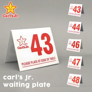USED品 Carl'sJr. waiting plate カールス ジュニア 90-96番 全7種類