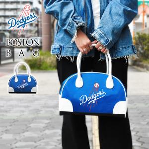 ドジャース ボストン バッグ MLB dodgers LA LOS ANGELES ロゴ エンブレム ブルー おしゃれ ハンドバッグ バック カバン メッシュ ロサンゼルス 大谷翔平｜aicamu