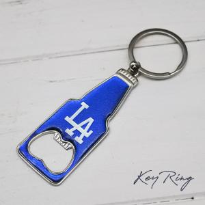 キーホルダー・アクリルキーホルダー LA ドジャース ロゴ アクリル キーホルダー キーチェーン ブルー