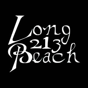 ステッカー LONG BEACH ロングビーチ 車 バイク デカール 転写 カッティングステッカー ブラック ホワイト Lowrider ローライダー ウエストコースト｜aicamu