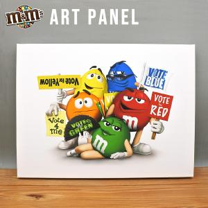 アートパネル エムアンドエムズ m&m's m&ms エムアンドエム キャラクター 壁掛け ウォール アート パネル かわいい アートボード キャンバス インテリア｜aicamu