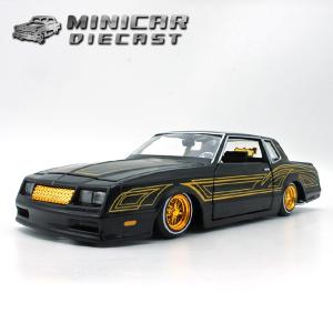 1993 シボレー454 SS ピックアップ - ローライダーズ(ブラック) 1/24 箱入り ミニカー 1993 CHEVROLET 454 SS PICKUP シボレー
